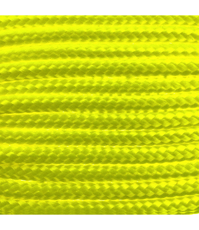 Paracord 100 typ I Ultra Neon Gelb