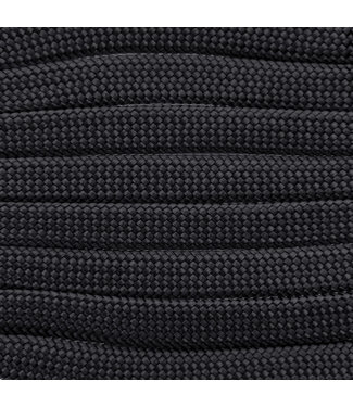 123Paracord Paracord 550 typ III Anthrazit Flach / Kernlose
