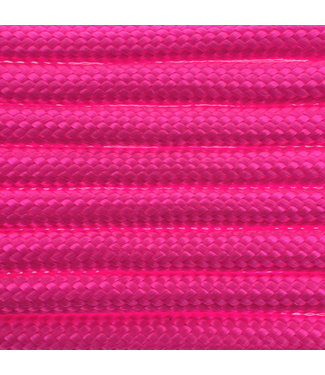 123Paracord Paracord 550 typ III Ultra Neon Rosa