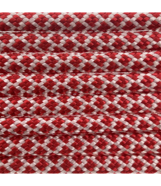 123Paracord Paracord 550 typ III Cream / Imperial Rot Diamond