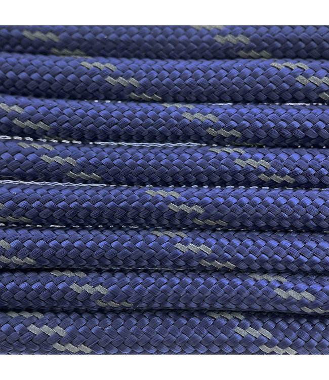 Paracord 550 typ III Navy Blau Reflektierend