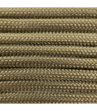 123Paracord Paracord 550 typ III Gold Braun