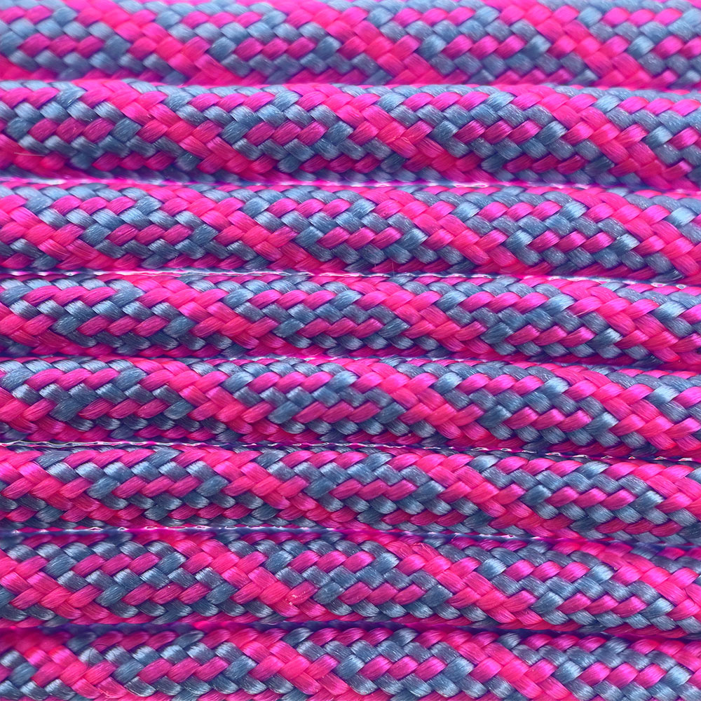 Paracord 550 typ III Baby Blau & Neon Rosa Helix online kaufen - 123Paracord