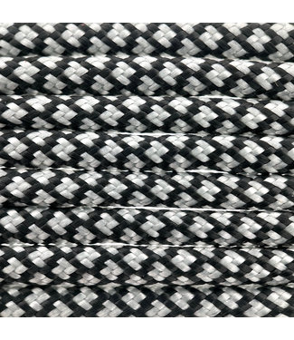 123Paracord Paracord 550 typ III Silber Grau Diamond