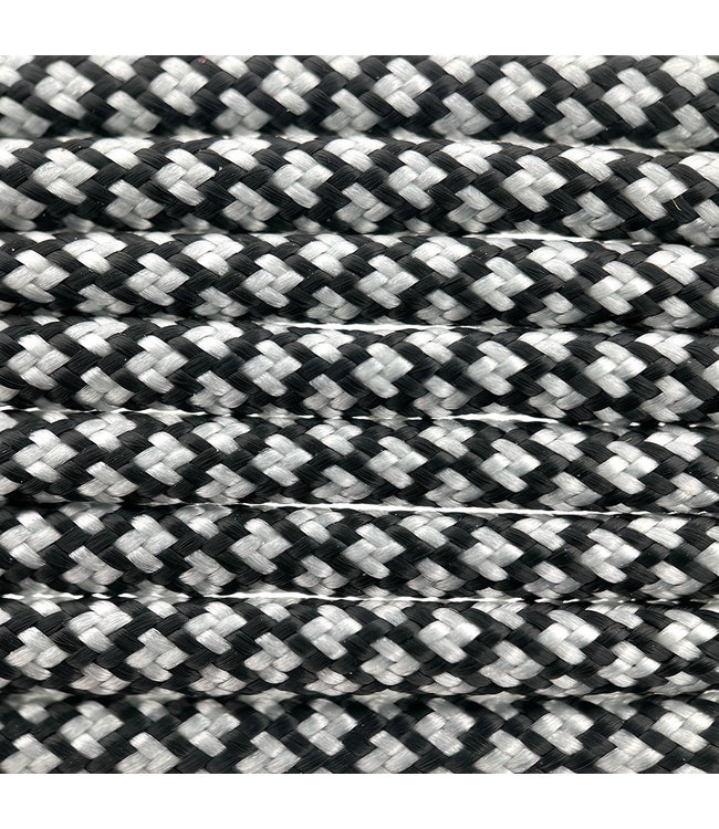 Paracord 550 typ III Silber Grau Diamond