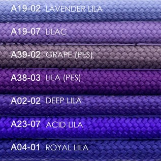 123Paracord Paracord 550 typ III Lavender Lila