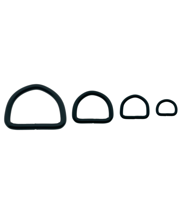 D-ringe 26 X 4MM Schwarz