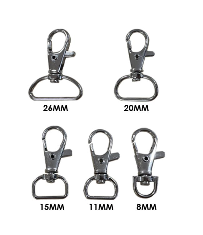 Paracord D ringe musketon 26MM