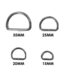 D-ring 20MM X 3MM Nickel