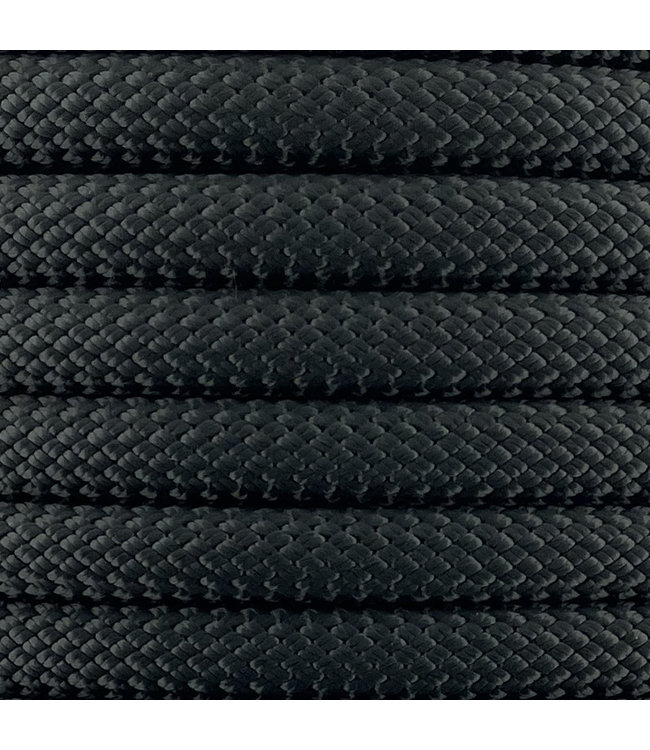 10MM Nylon Hundeleine Schwarz Premium