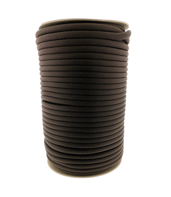 10MM Nylon Hundeleine Espresso Braun Premium