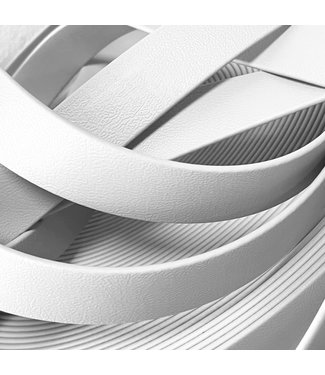 123Paracord Biothane Weiss 19MM (WH521)