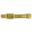 123Paracord Biothane adapter 19MM Gold/Messing