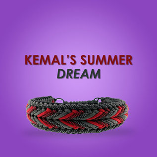 123Paracord Kemal's Summer Dream Hundehalsband - DIY kit