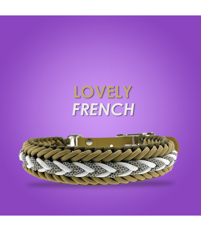 Lovely French Hundehalsband - DIY kit