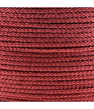 123Paracord Microcord 1.4MM Kupfer Rot