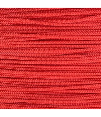 123Paracord Microcord 1.4MM Bright Red