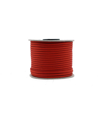 123Paracord Paracord 550 typ III Rot Chili-30 mtr