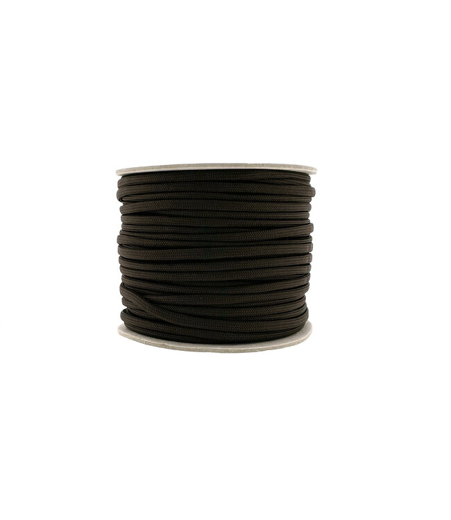 Paracord 550 typ III Espresso Braun-30 mtr