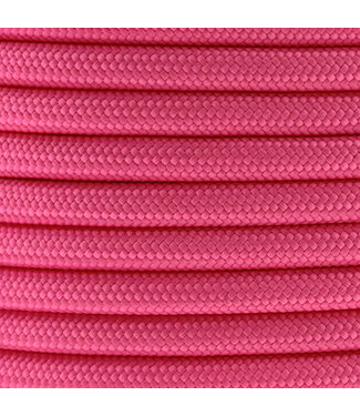 123Paracord 8MM PPM Seil Fluo Roze