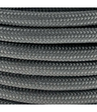 123Paracord 10MM PPM Seil Steel Grau