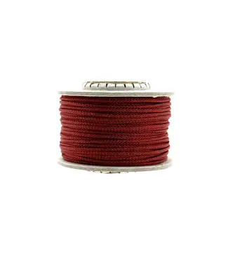 123Paracord Microcord 1.4MM Kupfer Rot - 40 mtr