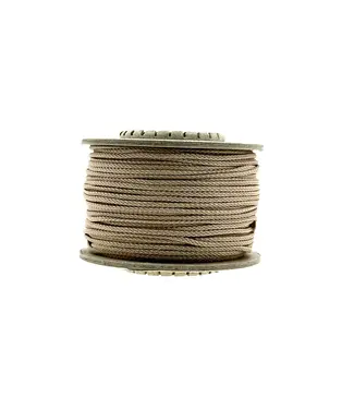 123Paracord Microcord 1.4MM Mocca - 40 mtr