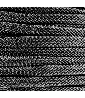 123Paracord 10MM PPM Touw Plat Schwarz