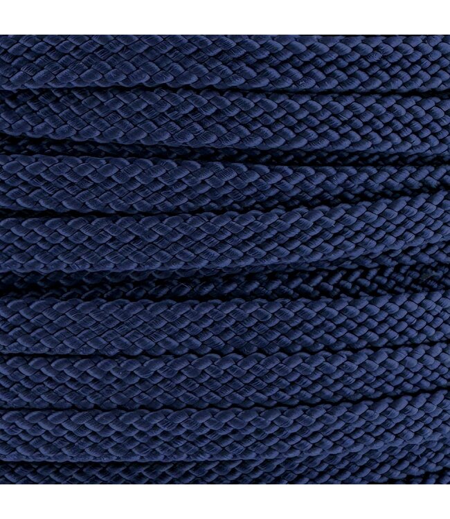 10MM PPM Seil flach Navy Blau