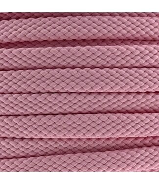 123Paracord 10MM PPM Seil flach Hellrosa