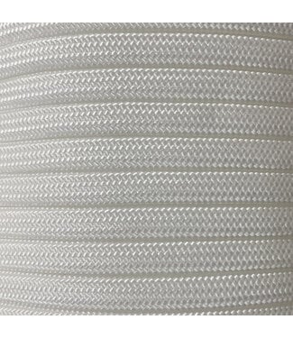 123Paracord 8MM PPM Seil Weiss