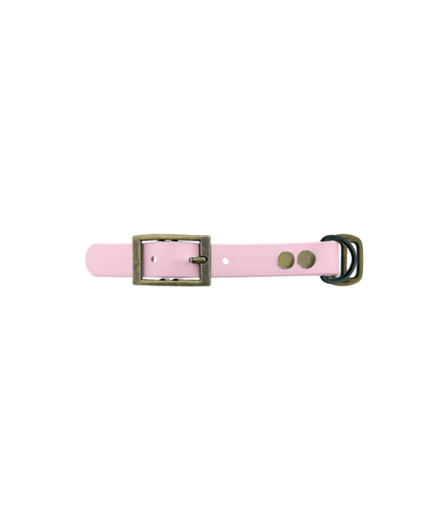 Biothane adapter 19MM Dusty Pink/Antikes bronze
