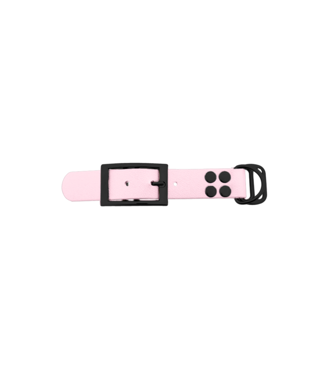 Biothane adapter 25MM Dusty Pink/Schwarz