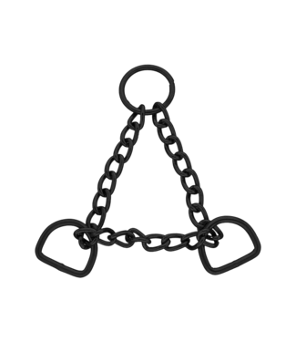 123Paracord Verbindungshalskette 21CM Edelstahl Schwarz