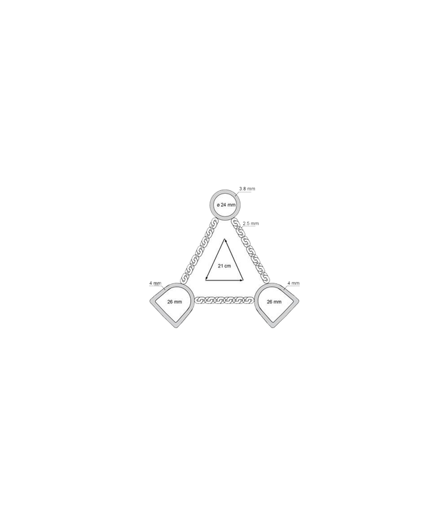 Verbindungshalskette 21CM Edelstahl Schwarz