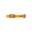123Paracord Biothane adapter 19mm Peach/Grau