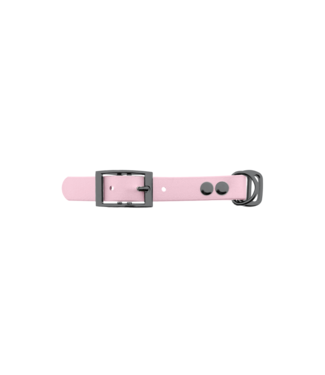 123Paracord Biothane adapter 19mm Dusty Pink/Grau