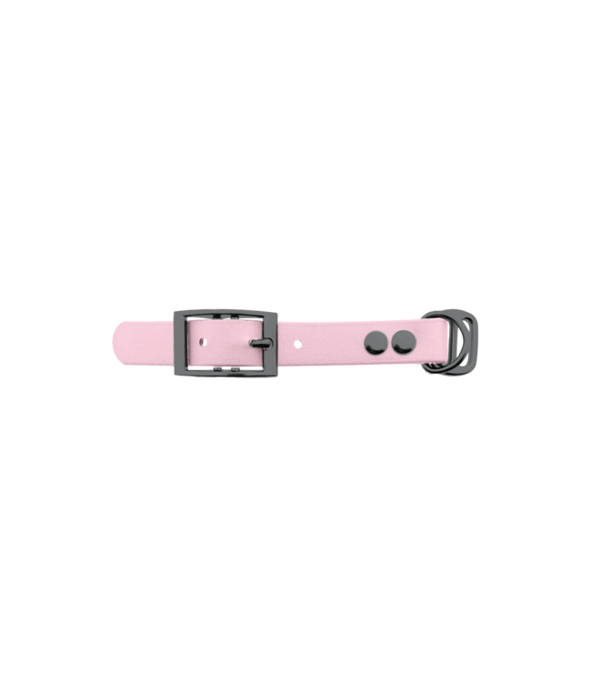 Biothane adapter 19mm Dusty Pink/Grau