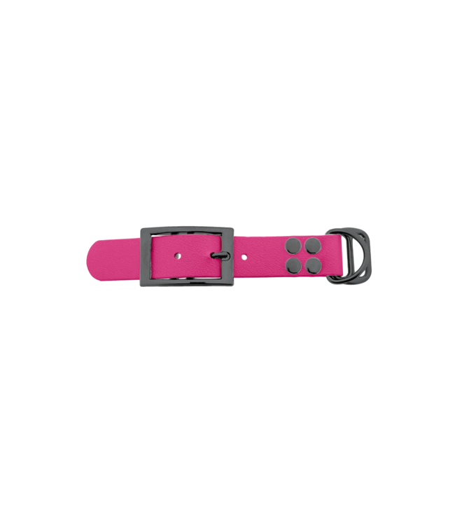 Biothane adapter 25mm Passion Rosa/Grau