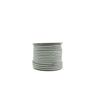 123Paracord Paracord 550 typ III Silver Grau-30 mtr