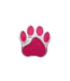 Perle metall hund Hot Pink