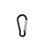 Karabinerhaken 4 CM schwarz