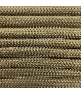 123Paracord Paracord 550 typ III Gold Braun