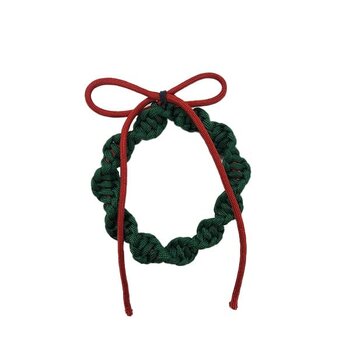 Paracord Weihnachtskranz