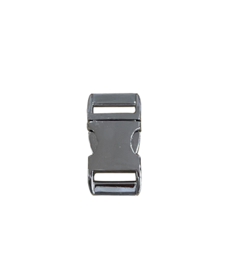 123Paracord Alu-Max 20MM (3/4") buckle Chrome Schnalle