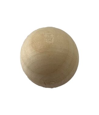 123Paracord Holzball für Monkey Fist. Durchmesser: 25 mm