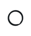 Schlüsselanhänger Ringe 20MM flaches schwarz