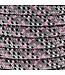 10MM PPM Seil Tartan Fuchsia & Charcoal Grau