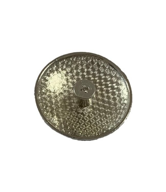 Concho Blume silber 30MM
