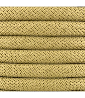 123Paracord 10MM Nylon Hundeleine Gold Premium